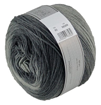 Katia Socks Degrade Cake 85 Grey Colour in wool and nylon